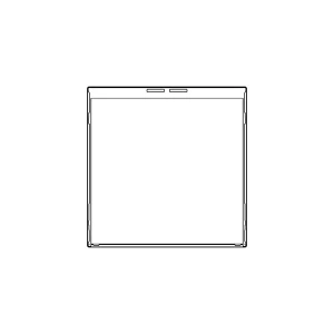 Płyta z ramką do kuchenki Electrolux / AEG biała 596 x 600 mm 3428384089