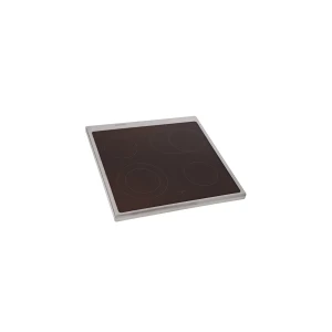Szklana płyta ceramiczna z ramką do płyty grzejnej Electrolux / AEG 60 cm stal nierdzewna