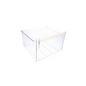 Szuflada zamrażarki do lodówki Electrolux / AEG kompletna środkowa neutralna 296 402 x 261,5 mm