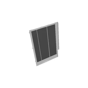 Prawy panel boczny obudowy do pralki Electrolux / AEG biały 1463508398