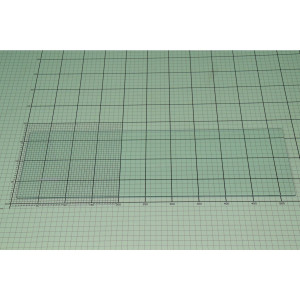 Półka szklana do lodówki Amica 517 x 164 mm