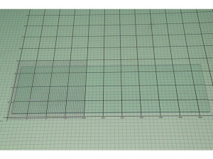 Półka szklana do lodówki Amica 517 x 164 mm