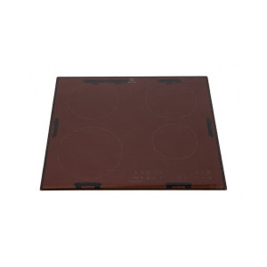 Szklana płyta wierzchnia do płyty kuchennej Electrolux / AEG czarna 590 x 520 mm