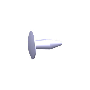 Zaślepka otworu uchwytu do lodówki Electrolux / AEG 2,8 mm 2230439016