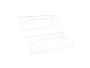 Uchwyt drzwi do chłodziarki i zamrażarki Electrolux / AEG biały 4055275517