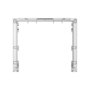 Szyba przednia drzwi piekarnika Electrolux / AEG czarna 596 x 465 mm
