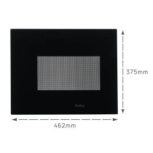 Zespół drzwi do kuchenki mikrofalowej Amica AMMB25E2SGB 1046245