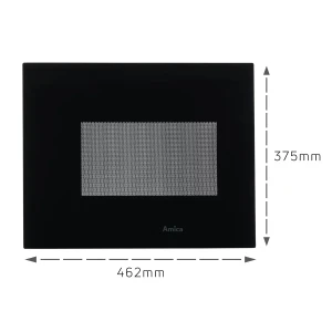 Zespół drzwi do kuchenki mikrofalowej Amica AMMB25E2SGB 1046245