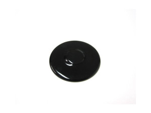 Nakrywka małego palnika do kuchenki i płyty gazowej Ariston / Indesit / Hotpoint / Whirlpool czarna błyszcząca 50 mm C00142693 482000029654