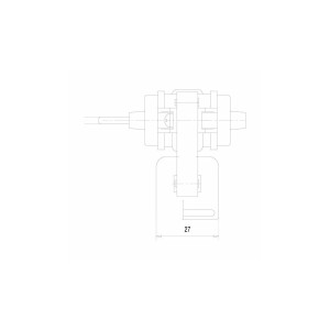 Wentylator do lodówki i zamrażarki Electrolux / AEG 2260064106