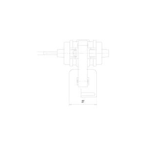 Wentylator do lodówki i zamrażarki Electrolux / AEG 2260064106