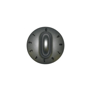Pokrętło numeryczne do kuchenki elektrycznej Gorenje / Hisense srebrne 629334