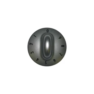 Pokrętło numeryczne do kuchenki elektrycznej Gorenje / Hisense srebrne 629334