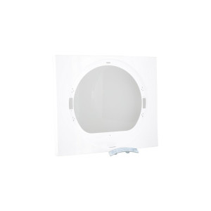 Panel przedni przy oknie z zawiasem do suszarki Electrolux / AEG 4055306585