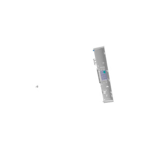 Biały panel przedni obsługi do zmywarki Electrolux / AEG 8081989165