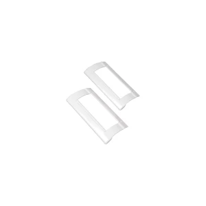 Zestaw uchwytów drzwi do chłodziarki Electrolux / AEG biały 134 mm 960018281