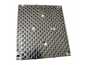 Metalowy filtr tłuszczowy do okapu Ariston / Indesit / Hotpoint / Whirlpool 304 x 267 x 10 mm C00111032 481248058411