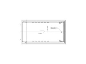 Kompletne drzwi chłodziarki Electrolux / AEG białe 538 x 979,5 mm 8075933013