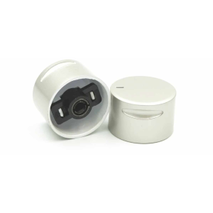 Pokrętło do płyty gazowej Beko srebrne 35 mm 157240604