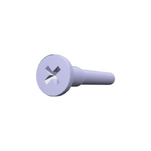 Śruba kołek górnego zawiasu drzwi lodówki Electrolux / AEG M6 38 mm 8074984033