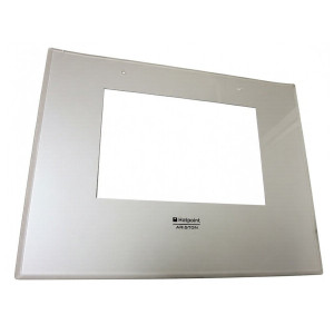 Szyba zewnętrzna drzwi piekarnika Ariston / Indesit / Hotpoint / Whirlpool FD61.1(CH)/HA C00258899 482000085219