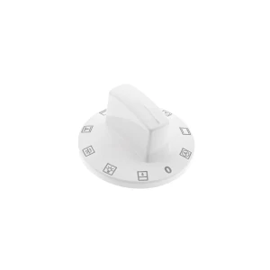 Pokrętło funkcji do kuchenki, piekarnika i płyty grzejnej Electrolux / AEG białe 8071271160