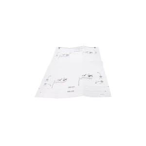 Szablon montażowy drzwi przesuwnych do zmywarki Electrolux / AEG 140003547035