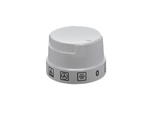 Pokrętło funkcji do piekarnika i kuchenki Electrolux / AEG białe 10+0 140121520013
