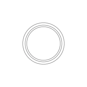 Kulka węża odpływu do pralki Electrolux / AEG Ø46 mm
