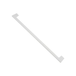 Plastikowe ramki półek do lodówe Ramka przednia półki szklanej do lodówki Electrolux / AEG biała 475 mm 2062739194