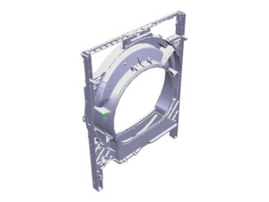 Przedni kanał powietrza do suszarki Electrolux / AEG 1366004461