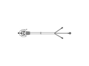 Przewód zasilający do chłodziarko-zamrażarki Electrolux / AEG 2700 mm 2063152868