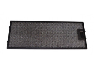 Filtr aluminiowy przeciwtłuszczowy do okapu Amica czarny 200 x 496 x 9 mm