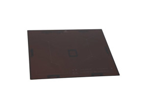 Szkło płyty grzejnej Electrolux / AEG czarne 590 x 520 mm