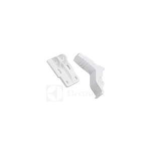 Zestaw białego pedału drzwi do chłodziarko-zamrażarki Electrolux / AEG 960018026