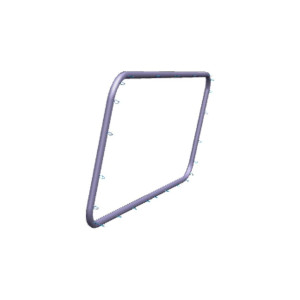 Uszczelka boku drzwi piekarnika Electrolux / AEG 8085139023