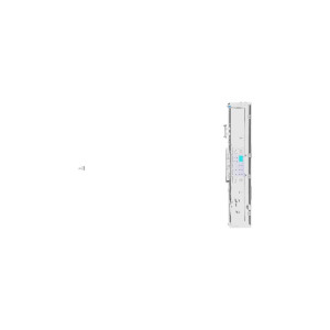 Kompletny panel kontrolny do zmywarki Electrolux / AEG srebrny 8081989074