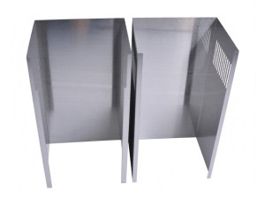 Komin kompletny do okapu Gorenje / Hisense inox 323696
