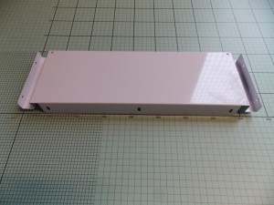 Metalowy uchwyt filtrów do okapu Amica biały 1016184
