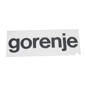Naklejka z logo do lodówki Gorenje 385088