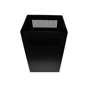 Maskownica dolna czarna do okapu wyspowego Amica 50 cm