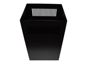 Maskownica dolna czarna do okapu wyspowego Amica 50 cm