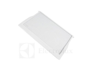 Półka szklana do chłodziarki Electrolux / AEG z białymi listwami 4055083606