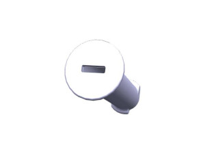 Kołek kanału powietrza do lodówki i zamrażarki Electrolux / AEG 77,5 mm 2630022016