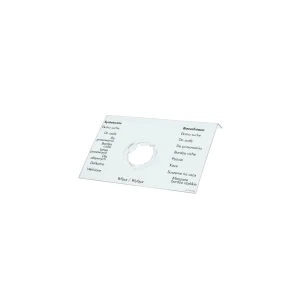 Naklejki programów do suszarki AEG / Electrolux PL 1367060801