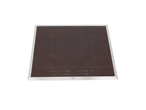 Ceramika płyty grzejnej z ramką Electrolux / AEG 576 x 516 mm inox