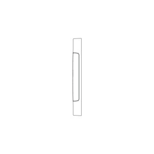 Górna listwa drzwi chłodziarki Electrolux / AEG 2676023027