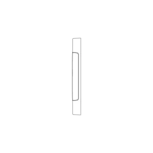 Górna listwa drzwi chłodziarki Electrolux / AEG 2676023027