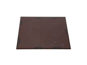 Szkło płyty grzejnej Electrolux / AEG czarne 590 x 520 mm