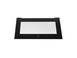 Zestaw szyby drzwi do piekarnika Electrolux / AEG inox 594 x 332 mm